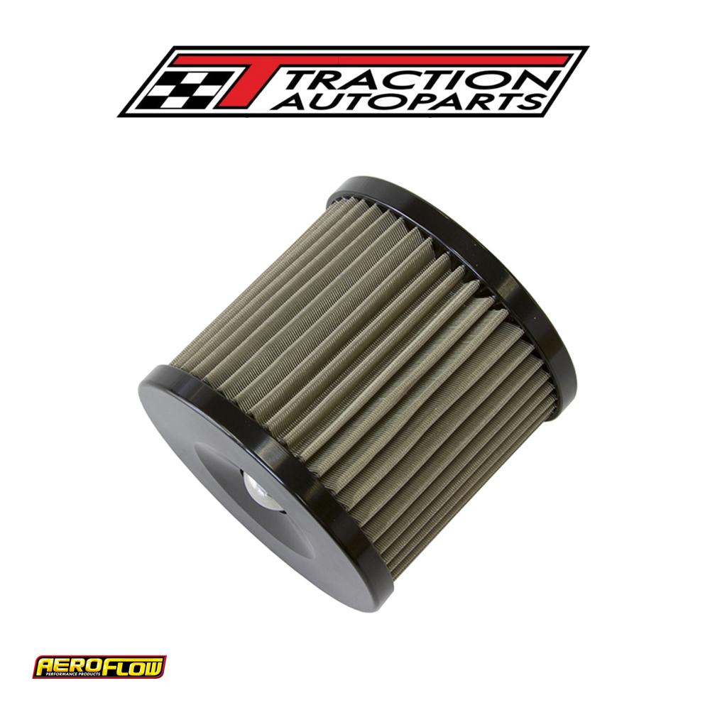 Aeroflow Oil Filter 60 Micron Replacement Element Inc Bypass