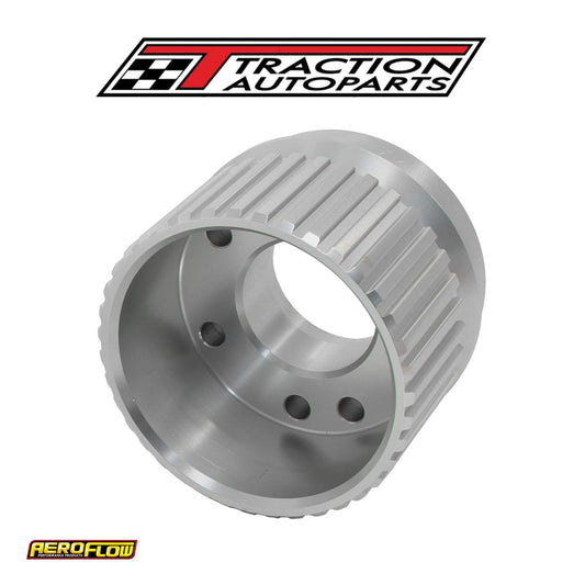 Ford Crank Gilmer Pulley Anodised Silver Wind / Clev