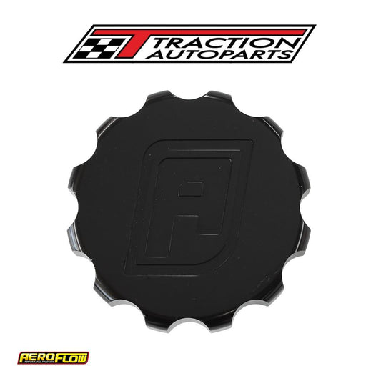 Billet Oil Filler Cap Black -16 orb For Fabricated Covers