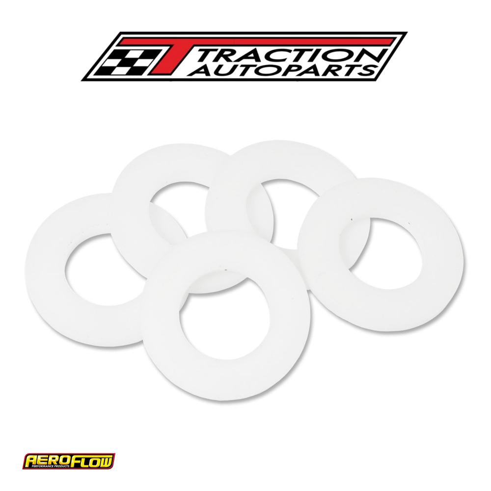 Replacement Teflon Washers Nitrous Bottle Adapter 5 Pack Af 758 Aeroflow - Af 59-7581