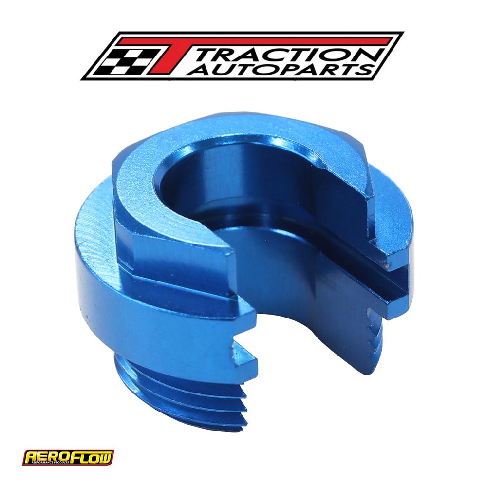 Push On Efi Fitting Retaining Locking Collar With Slot Blue