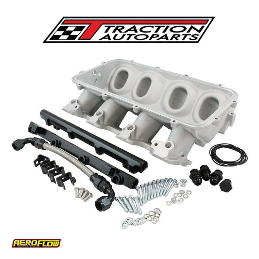 Low Rise Efi Gm Ls Base Intakemodular Manifold Cathedral Port Natural Af 6079-5001