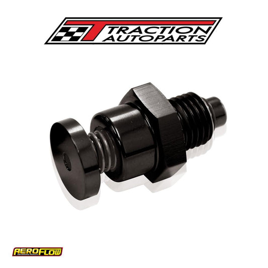 Blower Pressure Relief Valve Black 7/16" Thread