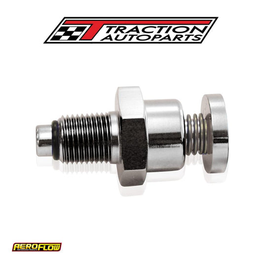 Blower Pressure Relief Valve Silver 7/16" Thread