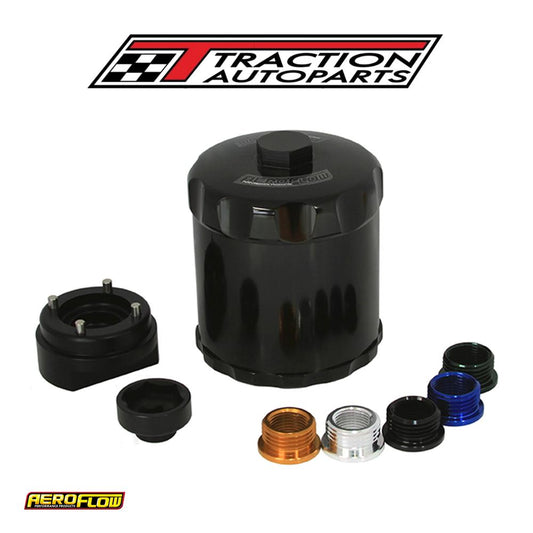 Aeroflow Oil Filter Black 3/4, 13/16, M 18,m 20 &m 22 X 1.5