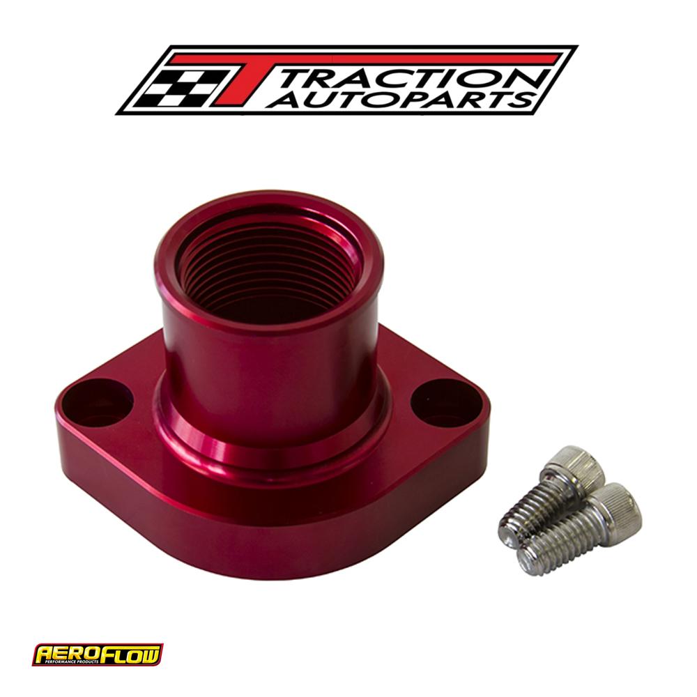 Ford 302 351 c Clev Straight Up Red Thermostat Housing