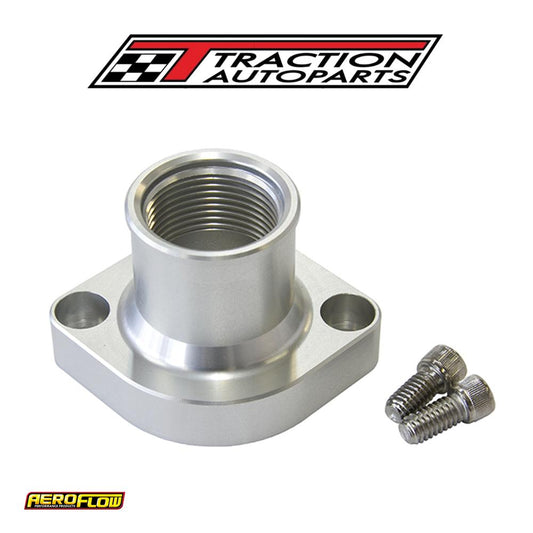 Ford 302 351 c Clev Straight Up Silver Thermostat Housing