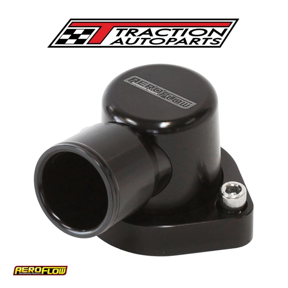 Ford 302 351 c 90 Deg Swivel Black Thermostat Housing