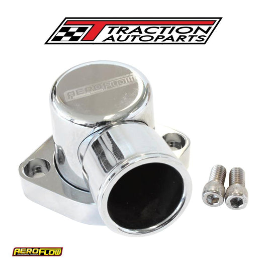 Ford 302 351 c 90 Deg Swivel Chrome Thermostat Housing