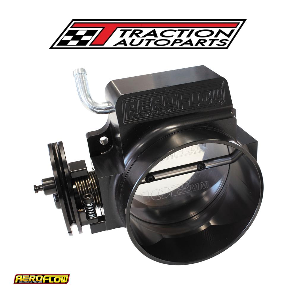 Gm Ls 102 mm Throttle Body Black Uses Std Idle & Tps
