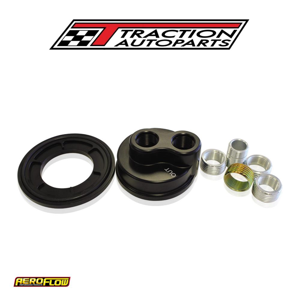 Billet Remote Block Adapter. Suit 2-1/2"- 3-1/4 Filter. Uni