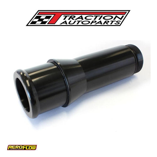 1.5" Radiator Hose Adapter Black Long 4.5" Length Cvr