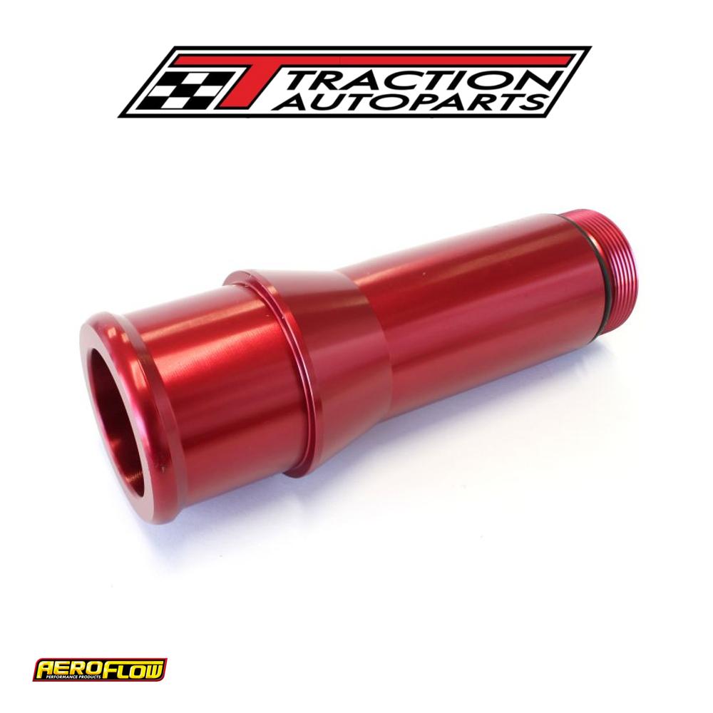 1.5" Radiator Hose Adapter Red Long 4.5" Length Cvr
