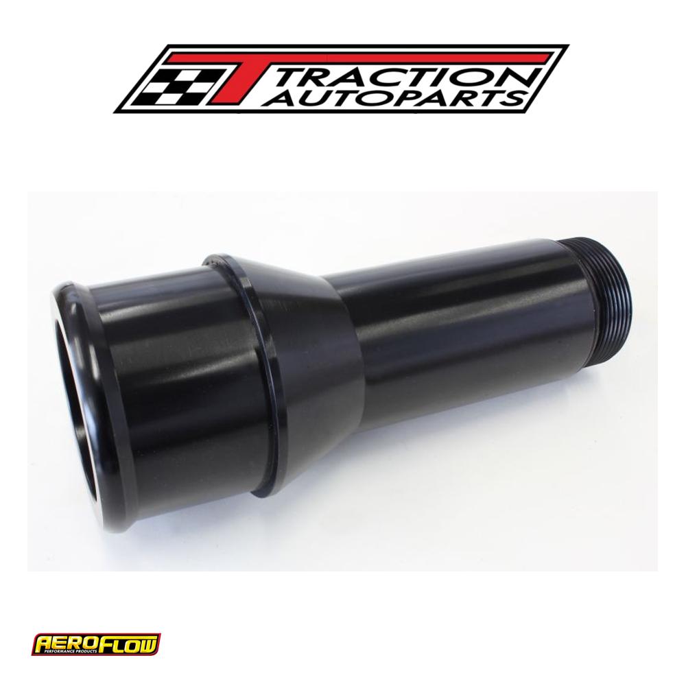 1.75" Radiator Hose Adapter Black Long 4.5" Length Cvr