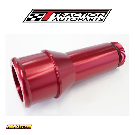 1.75" Radiator Hose Adapter Red Long 4.5" Length Cvr