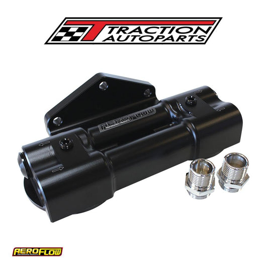 Billet Dual Filter Mount Black Suits 2 X 3/4"-16