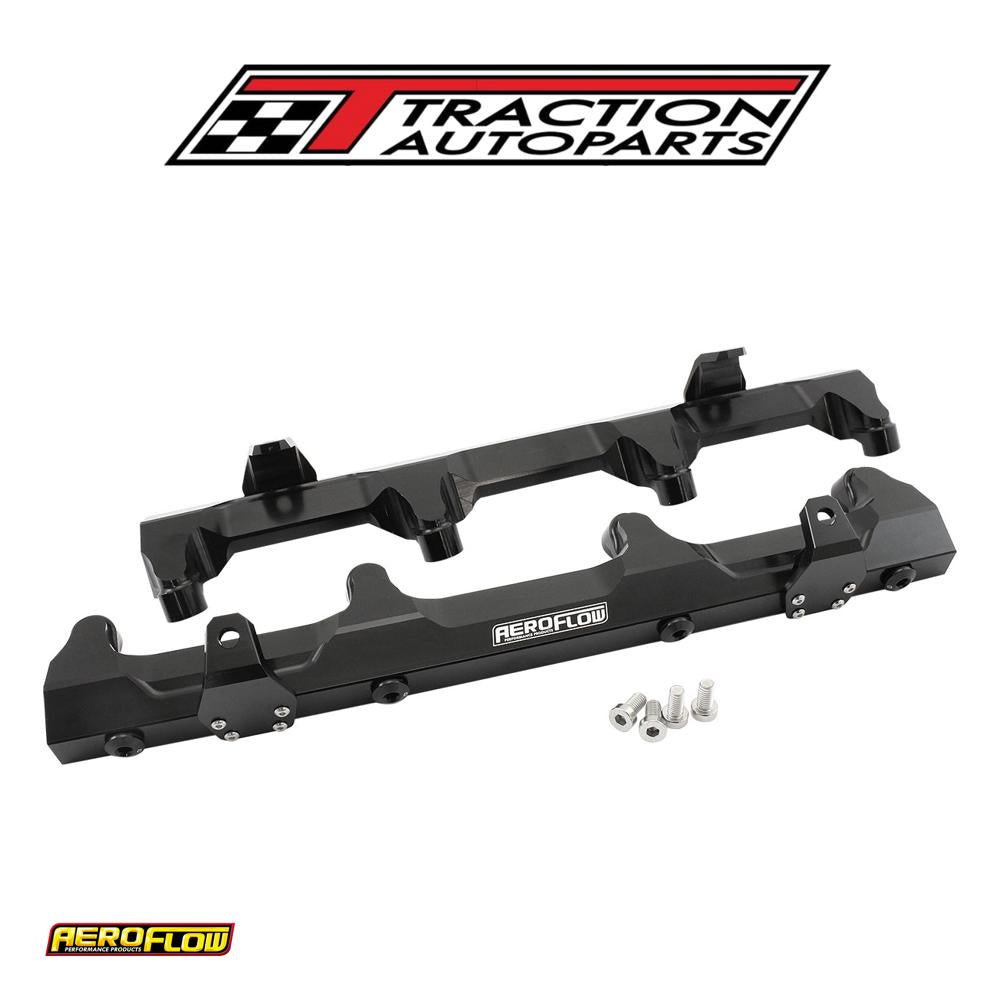 Gm Lsa Supercharged Fuel Rail -8 orb Inlets / Outlets Billet