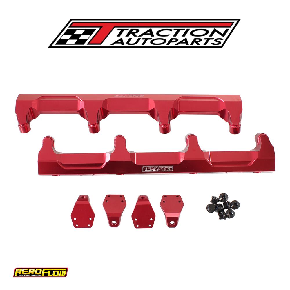 Gm Lsa Supercharged Fuel Rail -8 orb Inlets / Outlets Billet