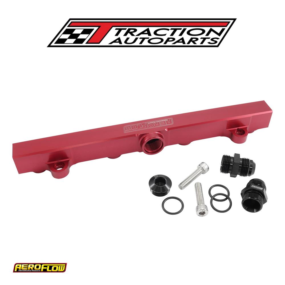 Mitsubishi 4 g 63 Evo 4 To 9 Fuel Rail -10 orb Red