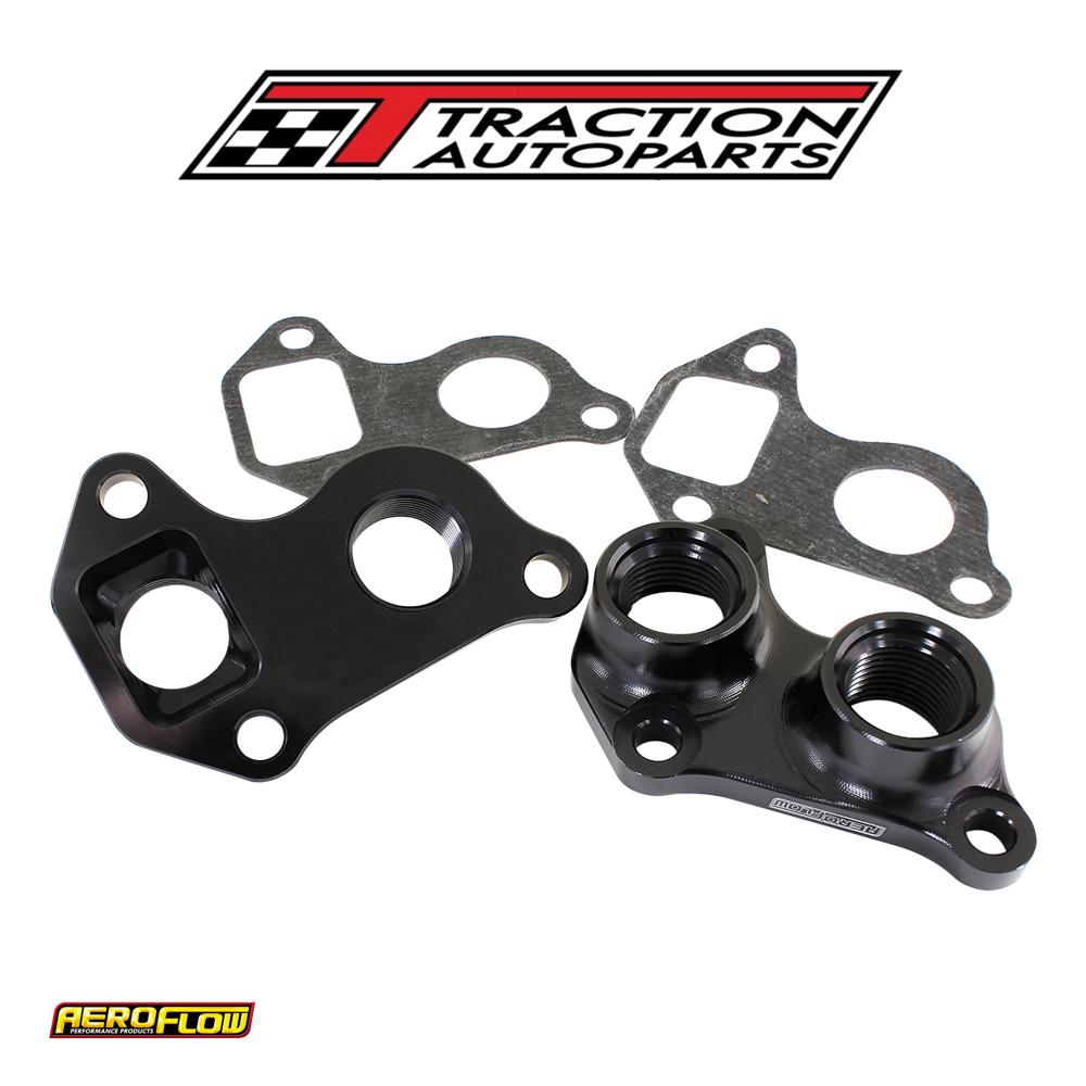 Gm Ls Water Pump Plates Adapter Block -10 orb Pair