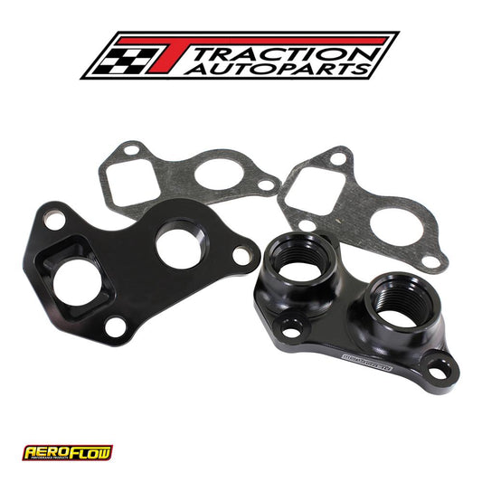 Gm Ls Water Pump Plates Adapter Block -10 orb Pair