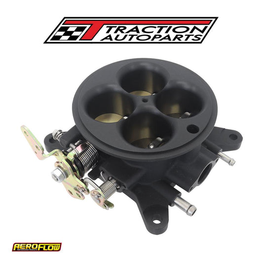 4 bbl Cast Throttle Body Black 4150 / 4500 4 bbl