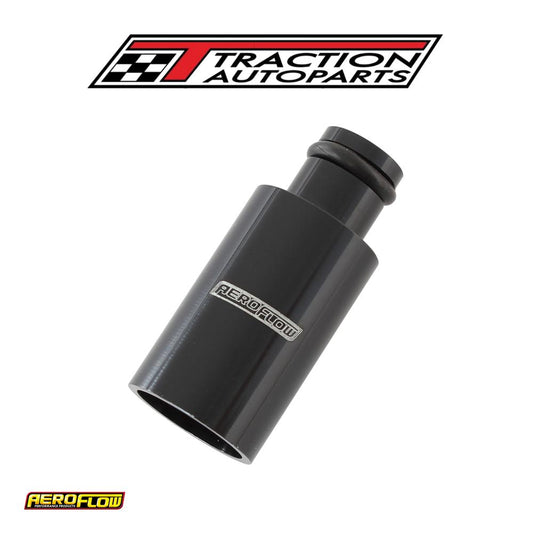Injector Adapter Long 14 mm To 11 mm Fuel Rail Single Pack Blk