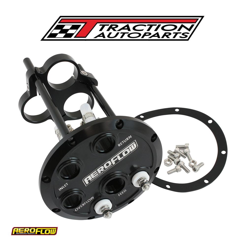 Low Profile Triple Pump Hangerfuel 450 525 lph Black Billet