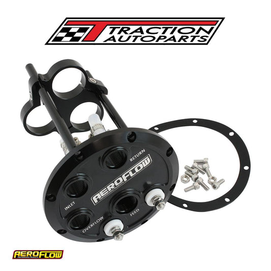 Low Profile Triple Pump Hangerfuel 450 525 lph Black Billet