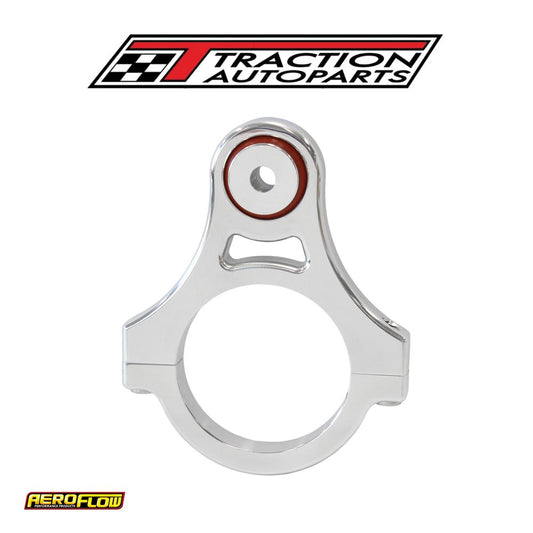 Billet Exhaust Hangers 3.5" Polished With Soft Hitemp Boot