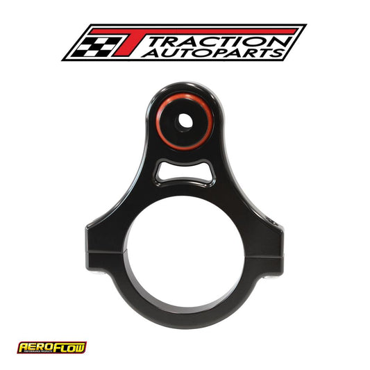 Billet Exhaust Hangers 2" Black With Soft Hitemp Boot