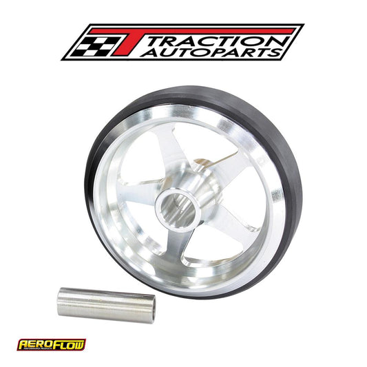 Billet Wheelie Bar Wheel 10000 ft/lbs Load 3/8-1/2 Sleev