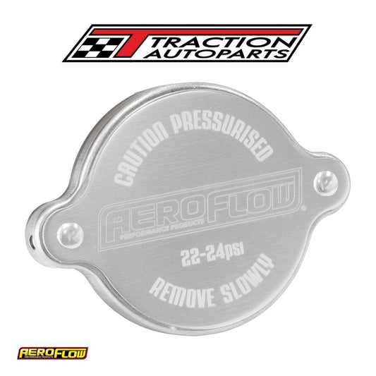 Radiator Cap 42 mm Silver 23 psi 1.58 Bar 158 Kpa Large S/s