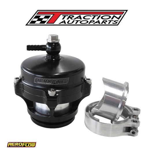 50 mm Blow Off Valve Black Finish V-band Weld-on Flange