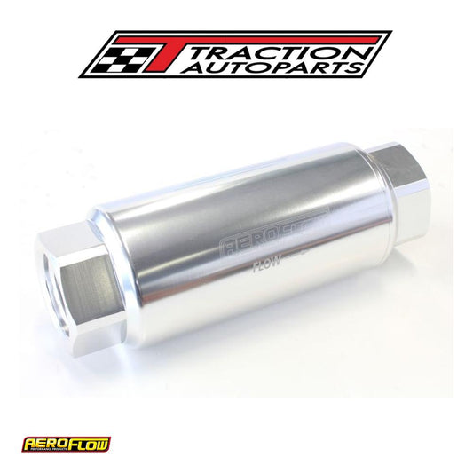 Aeroflow Pro Filter 60 Micron Silver Female-12 orb 2 X 5.5"