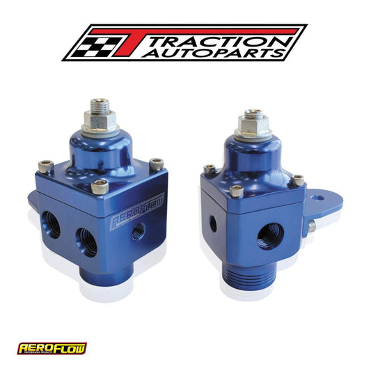 2 Port Fuel Pressure Regulatorblue 750+ Hp @ 4-12 Psi