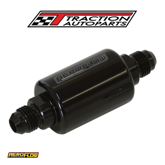 Aeroflow Filter 40 Micron Black -6 an 1.25" X 3" Notes