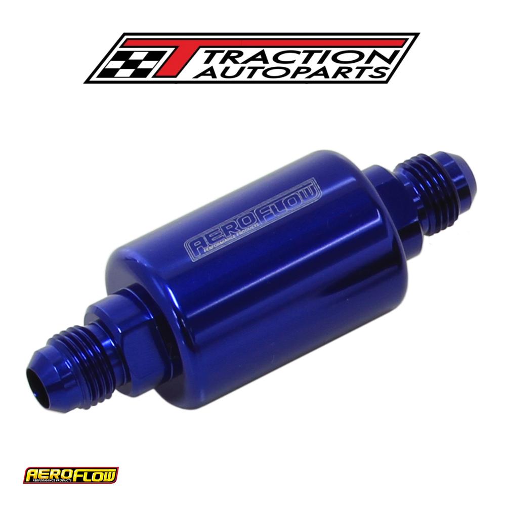 Aeroflow Filter 40 Micron Blue -6 an 1.25" X 3" Notes