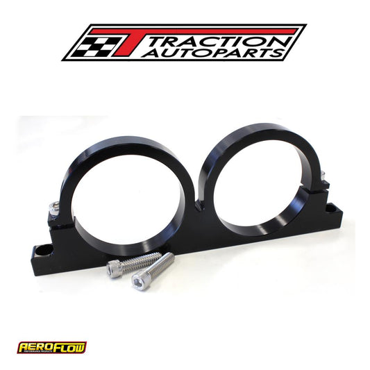 Aeroflow Billet Dual Bracket For 2.5" Diam Filter Af 64-2150