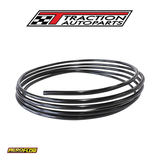 1/4" Alloy Hard Line (6.35 mm) Black Anodised E 85 25 ft 7.5 m