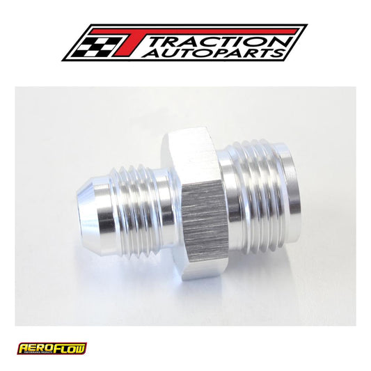 Adaptor 11/16 X 18 Inverted Seat To -06 Silver