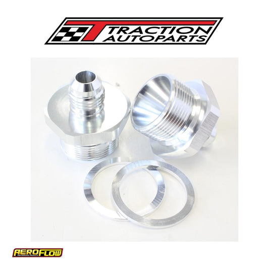 Male -6 To 1" X 20 Quadrajet Silver