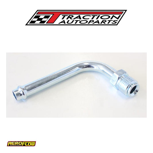 Holley / Stromberg Inlet Fitti 1/2"-20 Thread To 5/16" 90 Deg