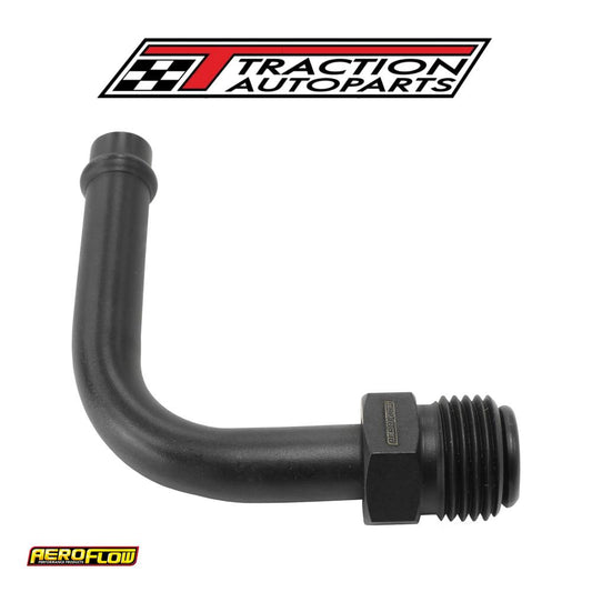 Holley Carb Inlet Fittings 5/8 inverted To 3/8" Barb 90 Deg