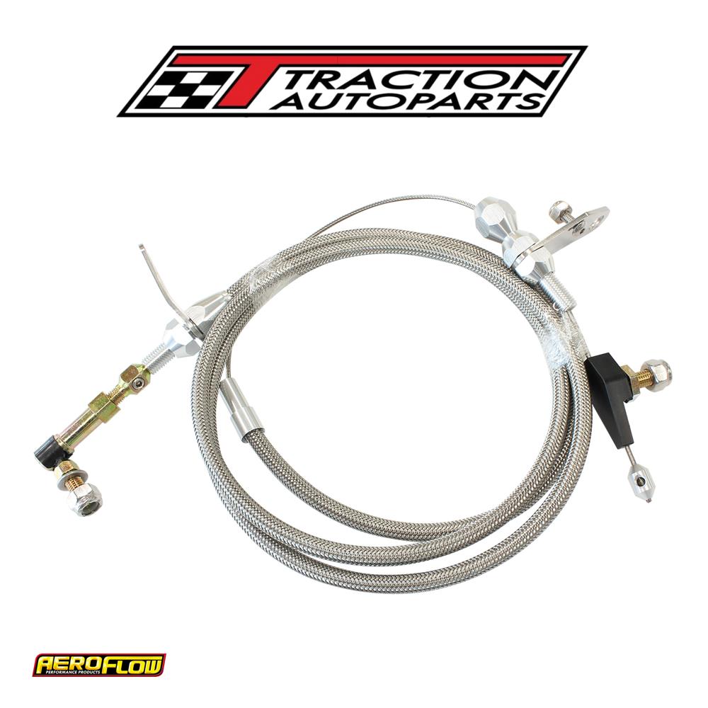 Aeroflow Kickdown Torqueflite 904 Cable Chrome Finish