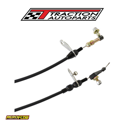 Aeroflow Kickdown Torqueflite 727 Cable Black Finish