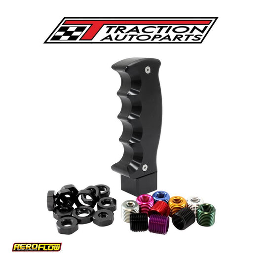 Pistol Black Gear Knob Manual Shift Shifter Ball Uni M 16