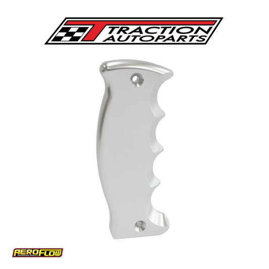 Bare Pistol Grip Side Plate Drivers Side Handle Silver