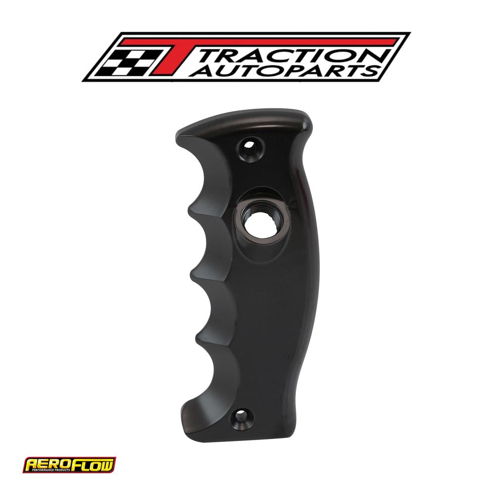 Button Pistol Grip Side Plate Passengers Side Handle Black