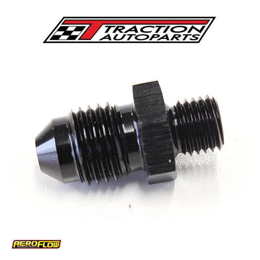 Metric M 8 X 1.0 mm To -4 an Black Male M 8 x 1.0 mm To -4 an